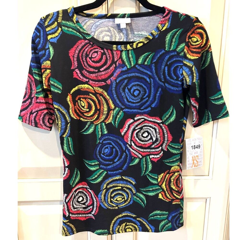 LulaRoe Stretch Blouse - Size XS - NWT